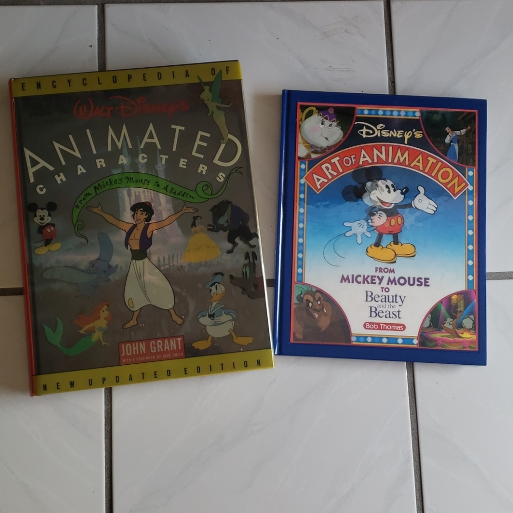 Disney's Animation Art And Characters Books (2) - Gem